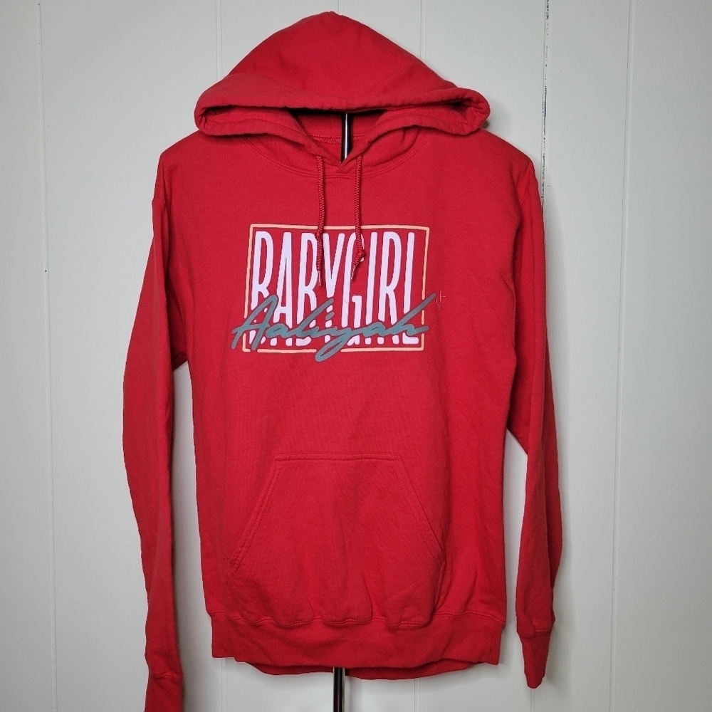 Aaliyah Babygirl Red Hoodie - Picture 2 of 4